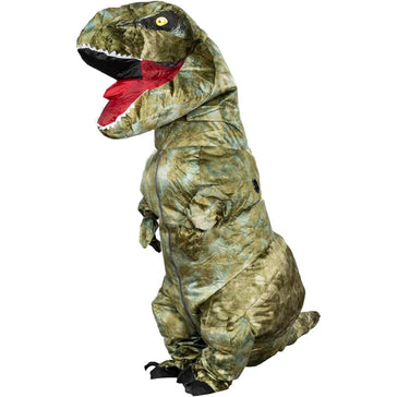 Dino the Dinosaur Chub Suit Inflatable T-Rex Halloween Costume Cosplay