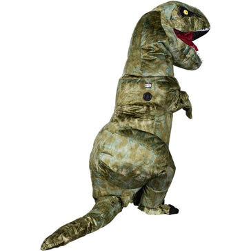 Dino the Dinosaur Chub Suit Inflatable T-Rex Halloween Costume Cosplay