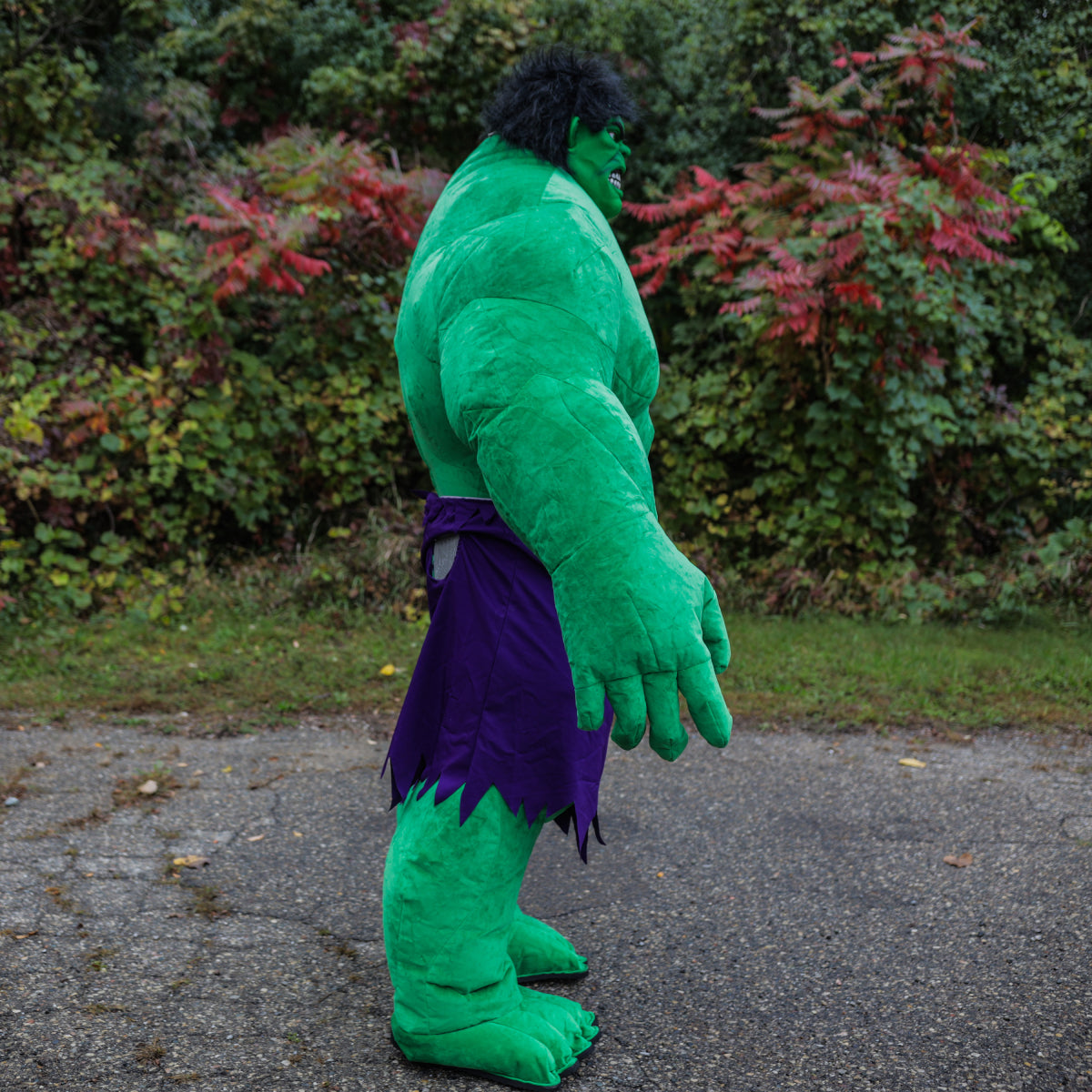Giant Green Hulk Mascot Costume inflatable Halloween Cosplay Party