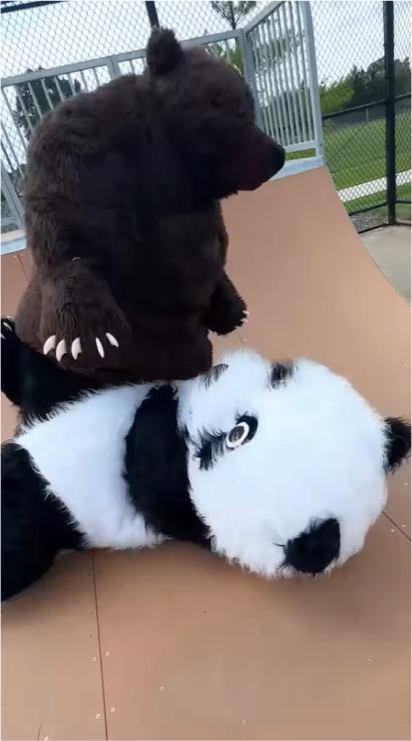 Giant Inflatable Ape Costume - Premium Chub Suit®