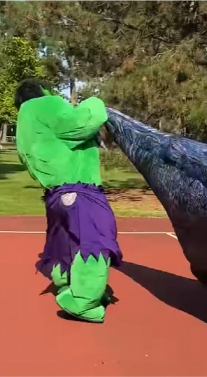 Giant Inflatable Ape Costume - Premium Chub Suit®