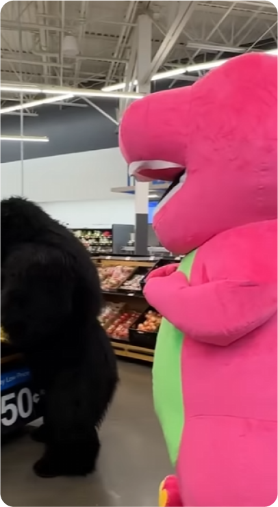 Giant Inflatable Ape Costume - Premium Chub Suit®