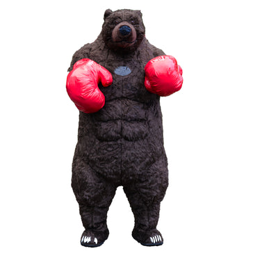 Giant Inflatable Boxing Bear Costume - Premium Chub Suit®