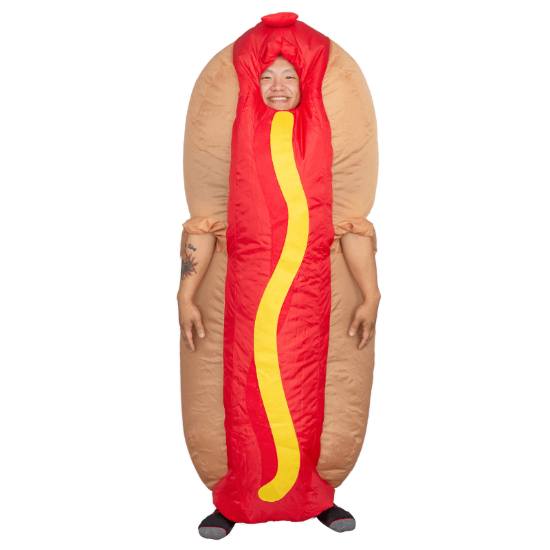 Hot Dog Inflatable Chub Suit® Halloween Costume - Chubsuit.com