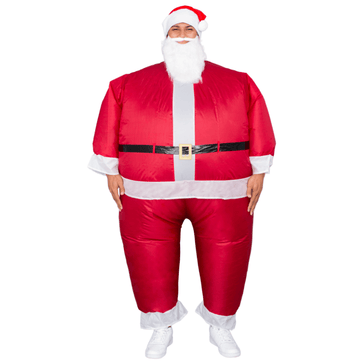 Santa Claus Inflatable Chub Suit® Costume With Beard and Hat - Chubsuit.com